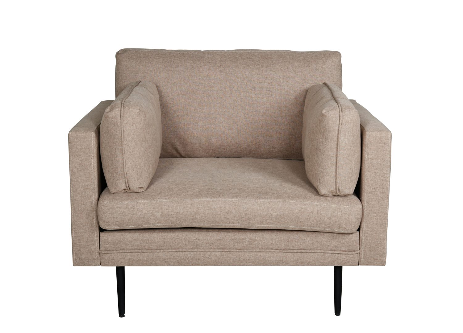 Détail du fauteuil Boom marron
