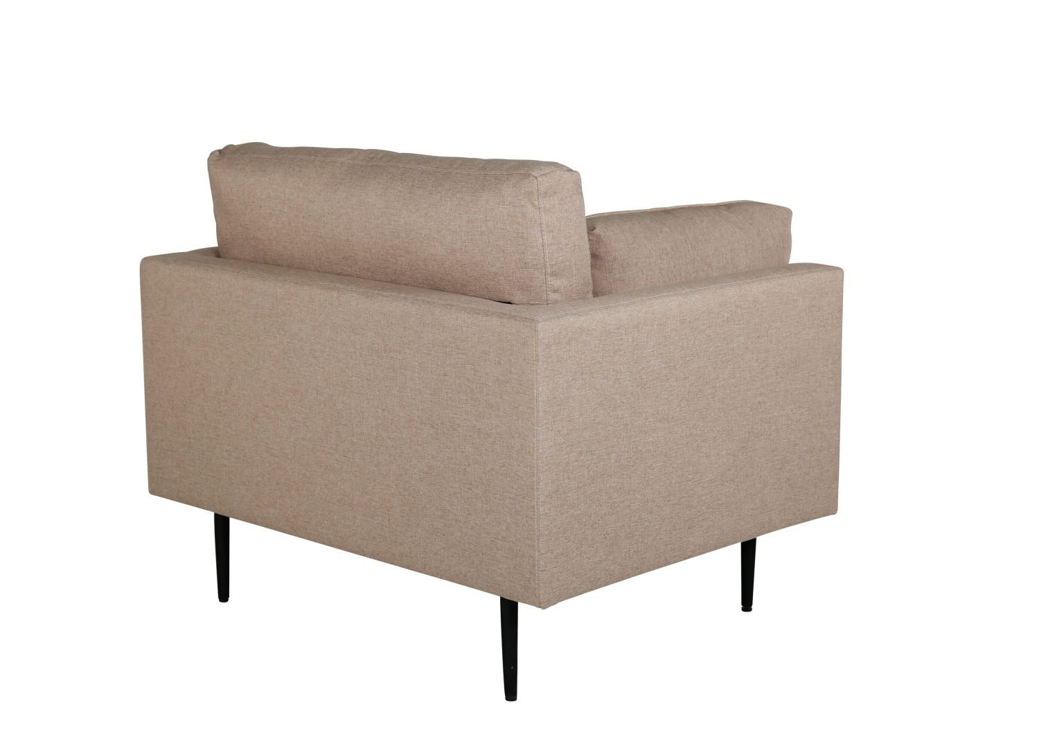 Détail du fauteuil Boom marron