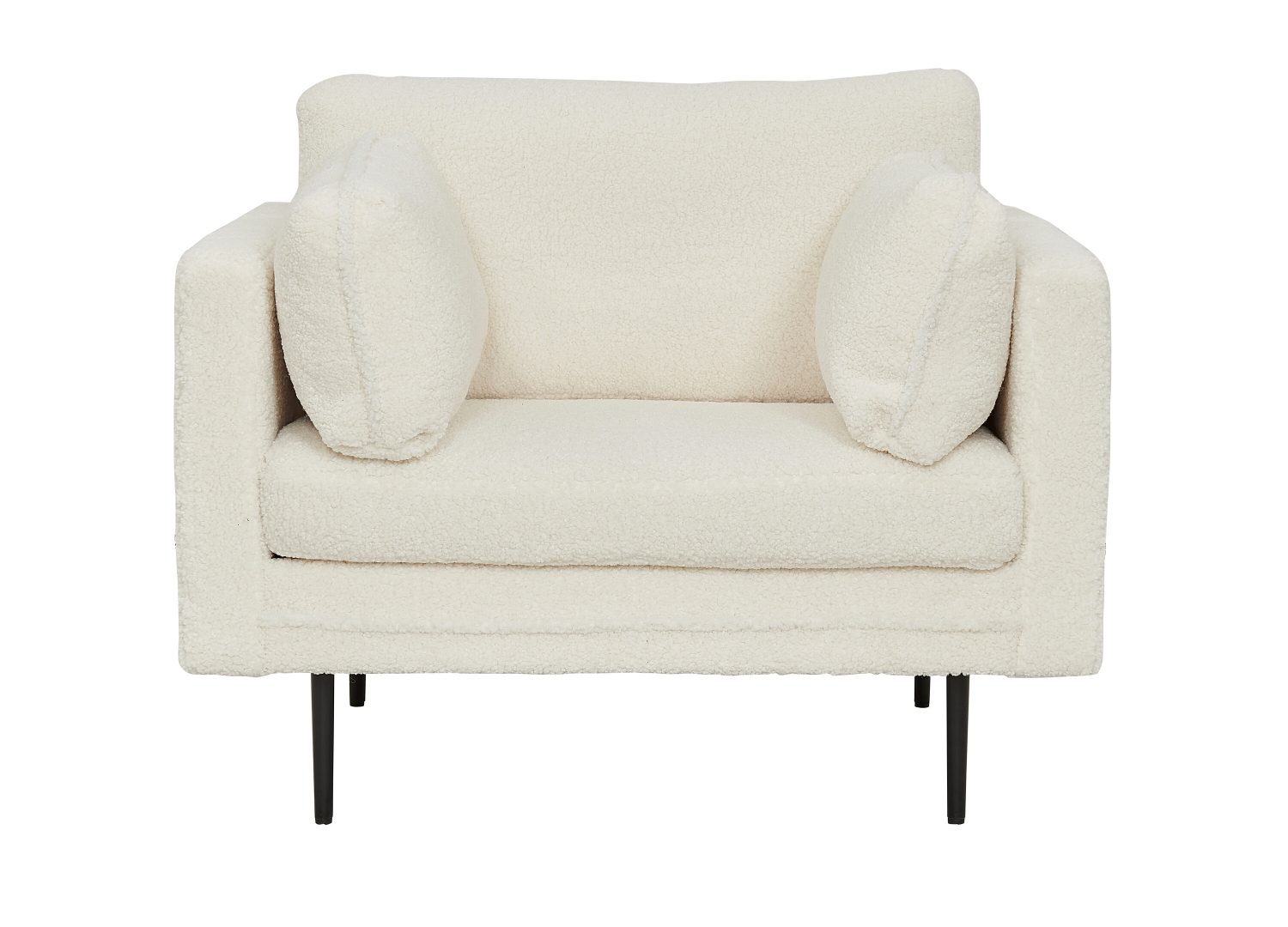 Détail du fauteuil Boom blanc