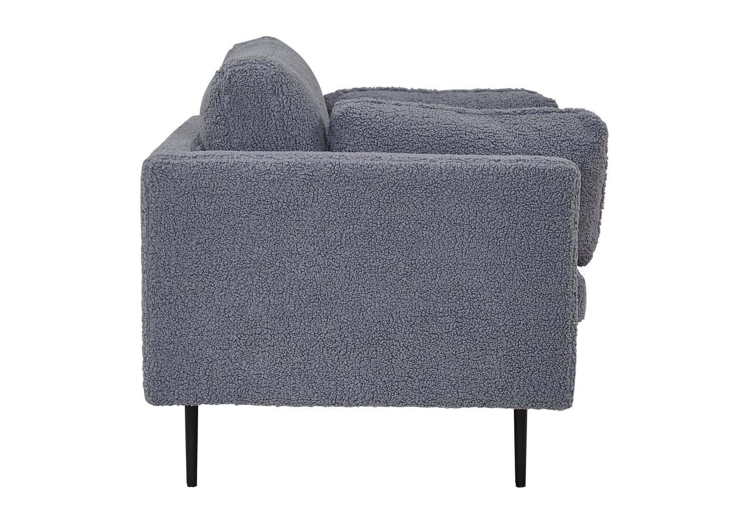 Détail du fauteuil Boom gris foncé