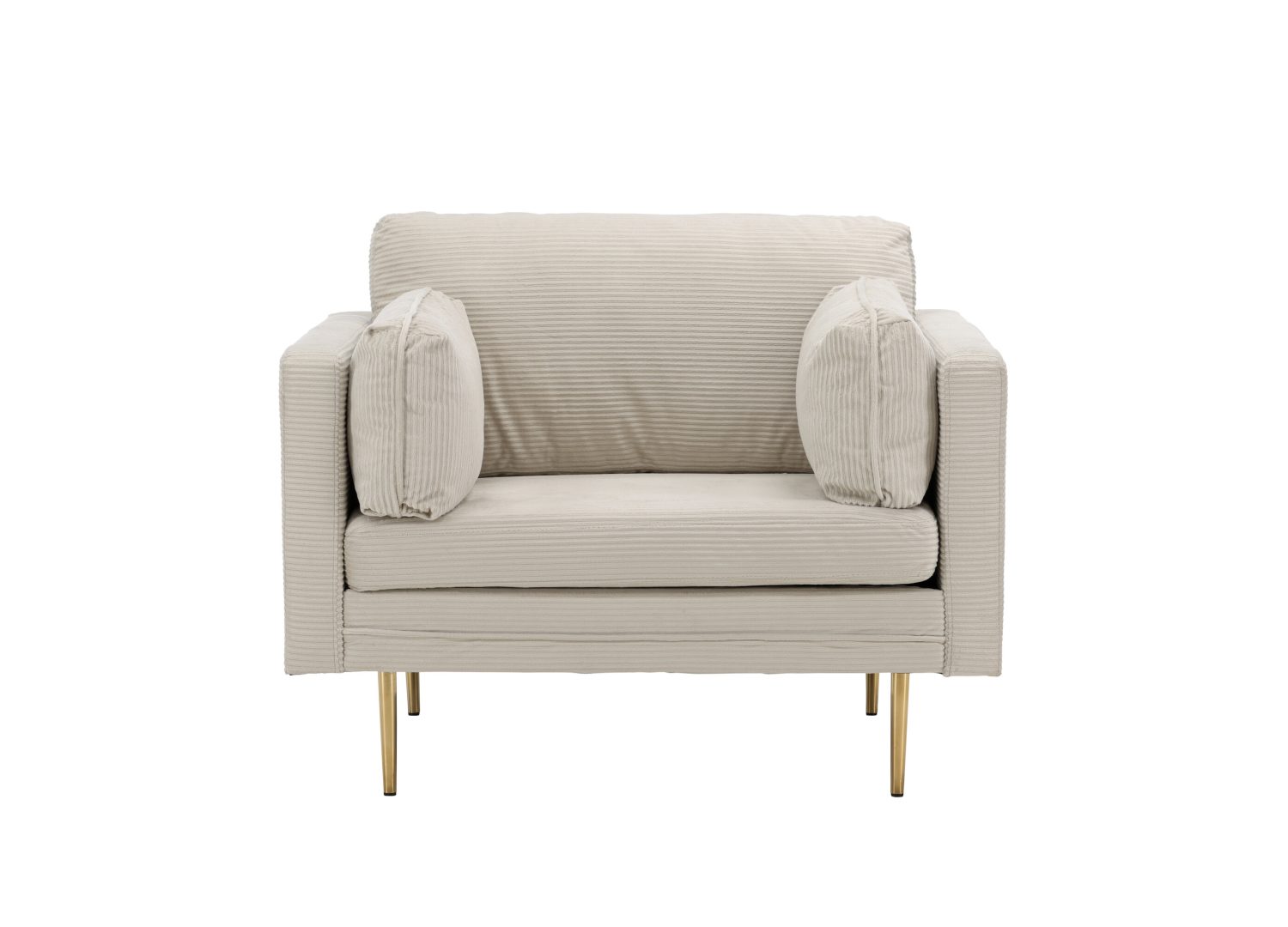 Détail du fauteuil Boom beige clair