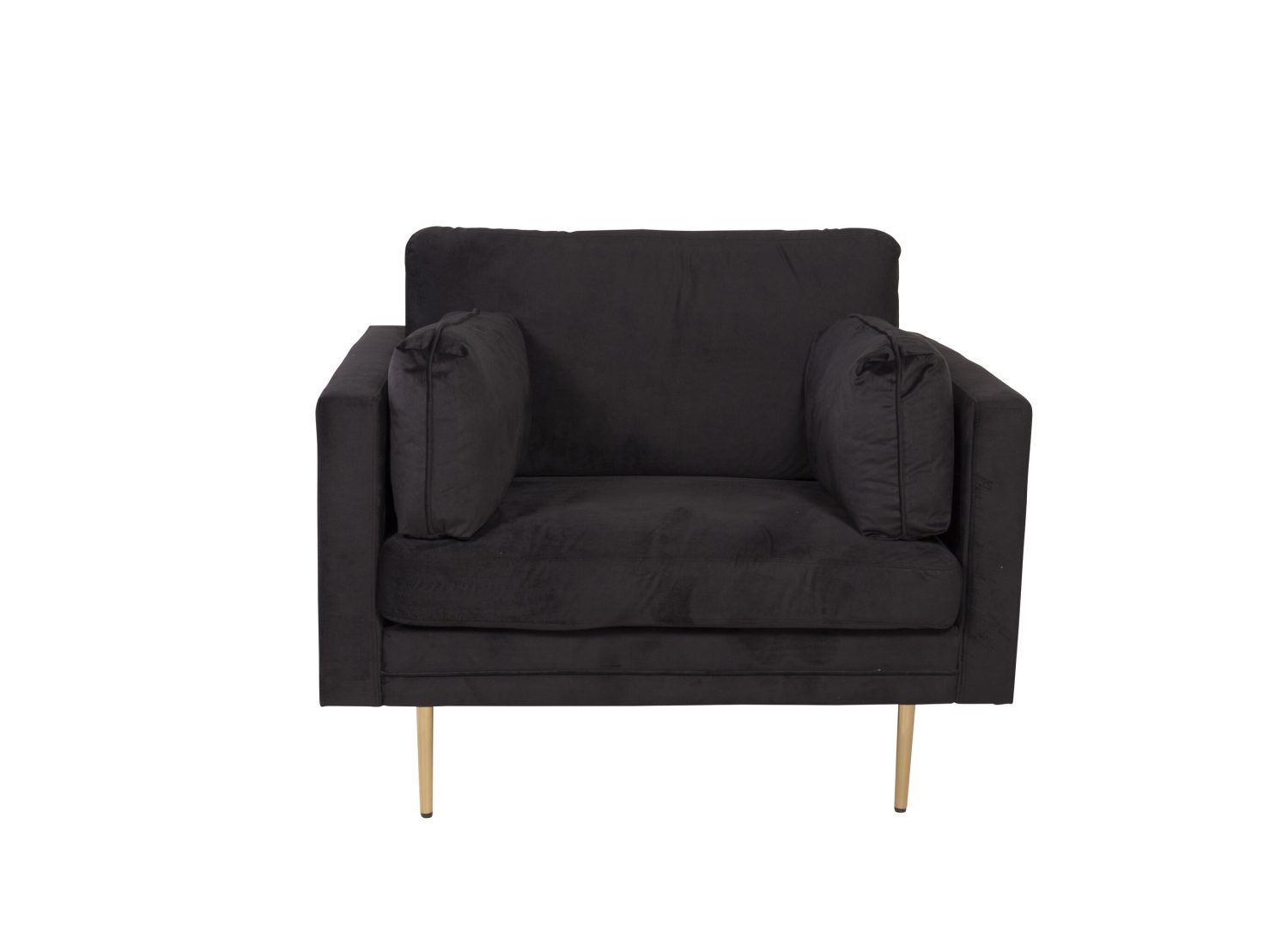 Détail du fauteuil Boom noir