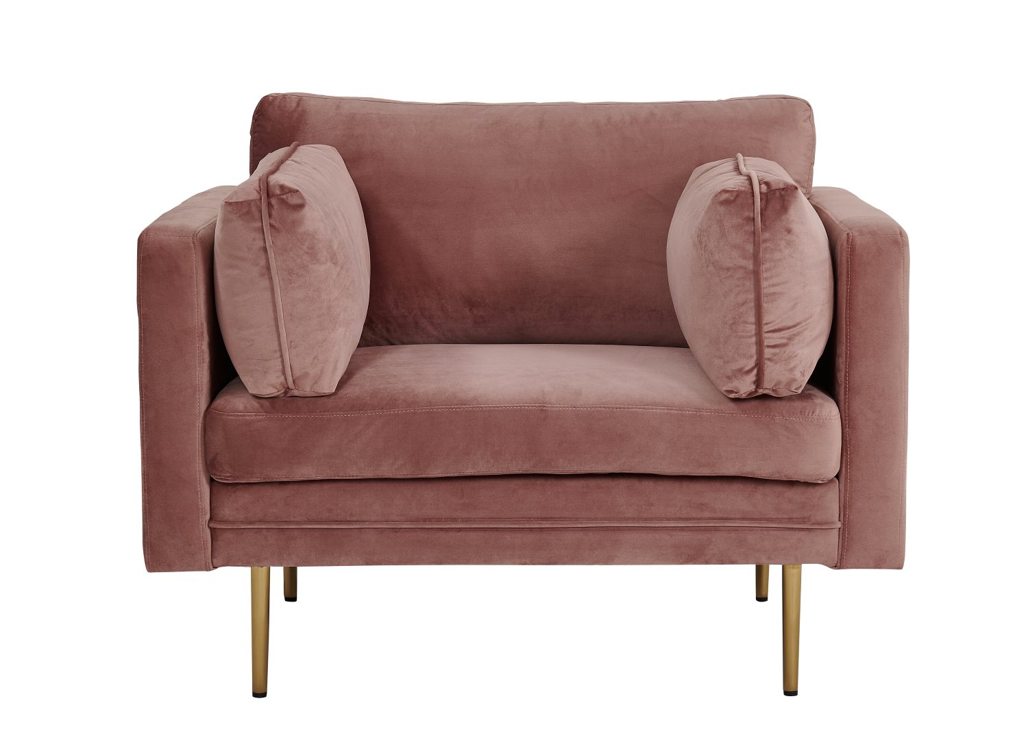 Détail du fauteuil Boom rose