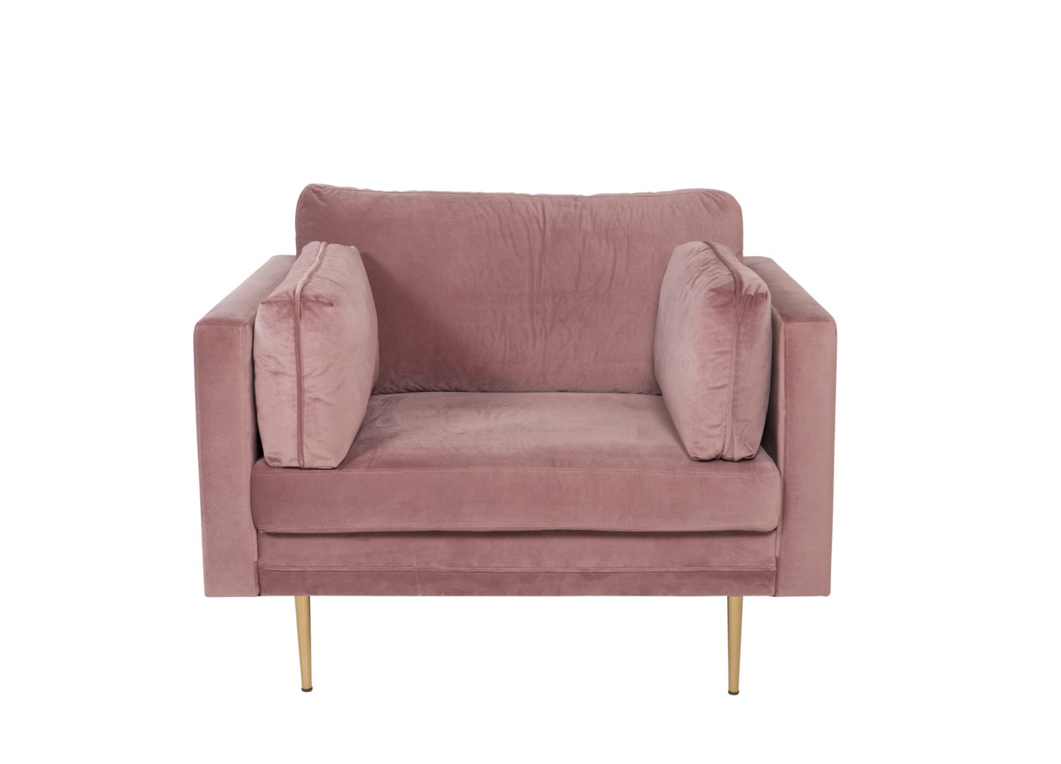 Détail du fauteuil Boom rose
