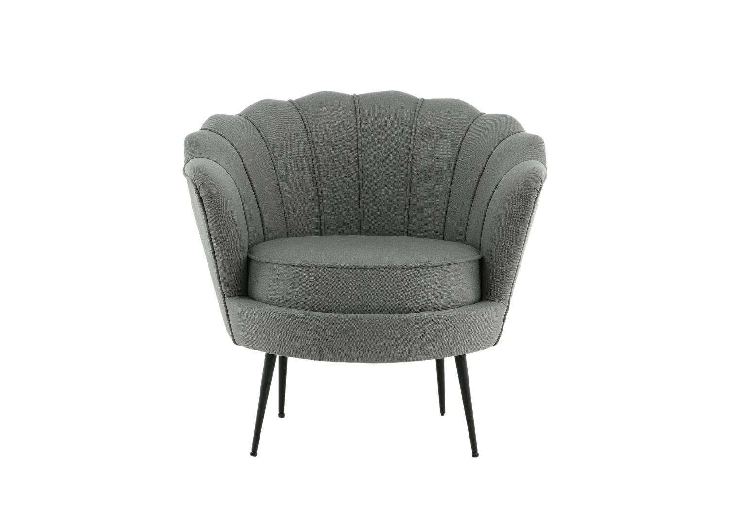 Détail du fauteuil Calais gris