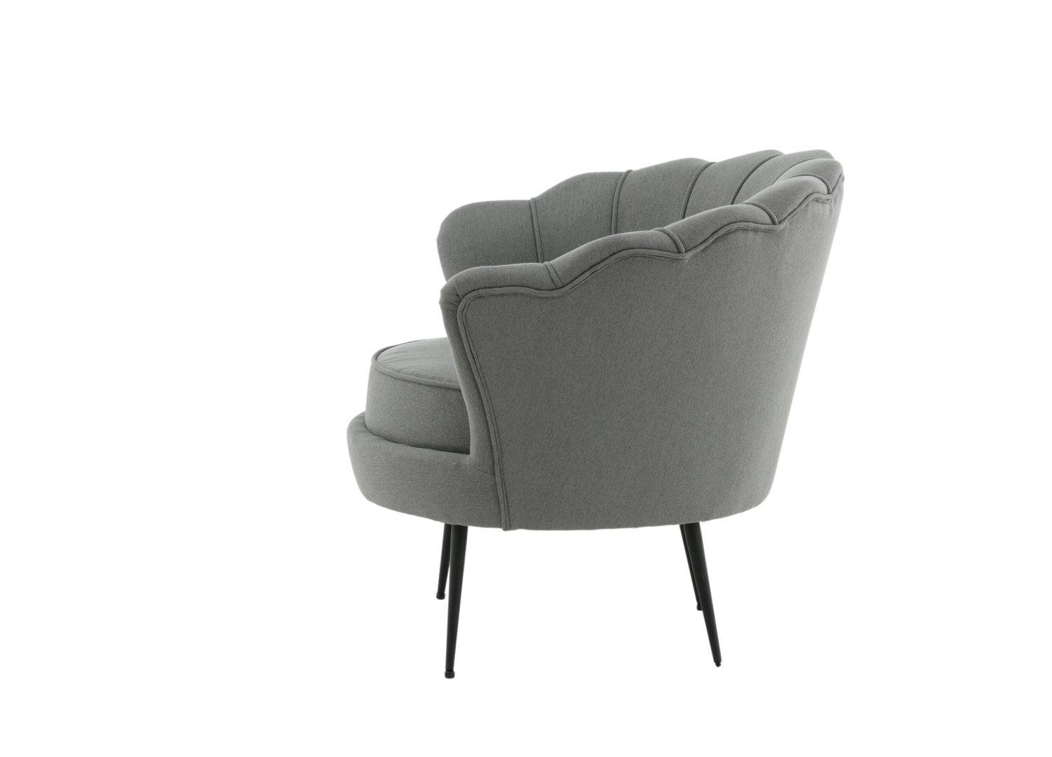 Détail du fauteuil Calais gris