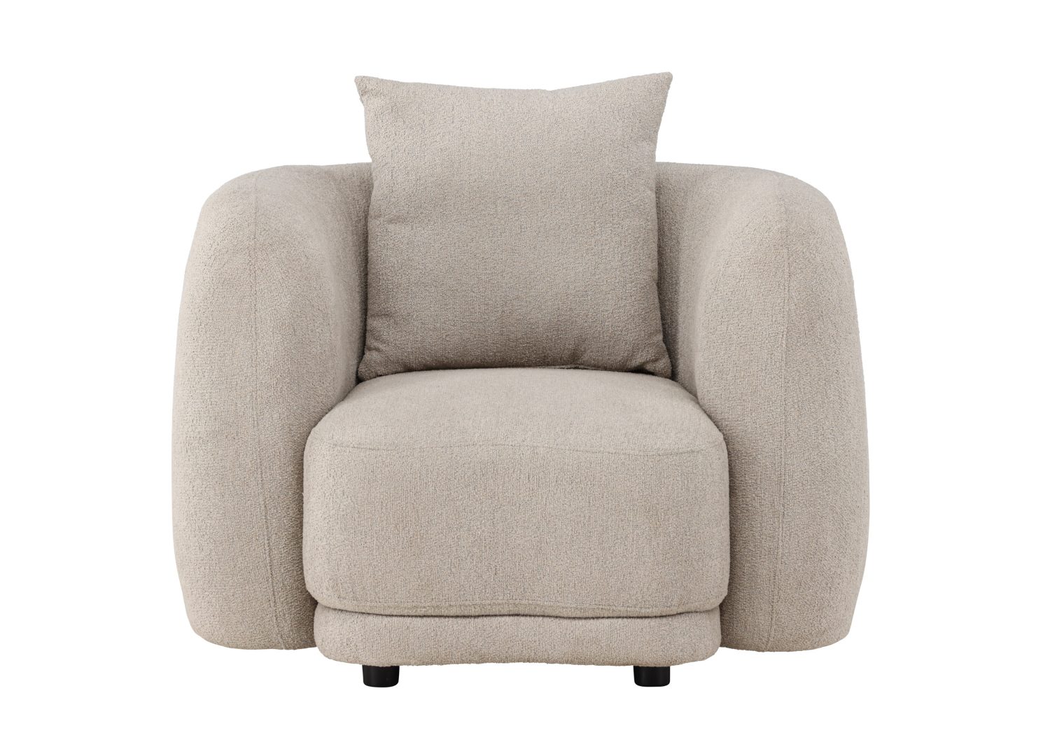 Détail du fauteuil Cielo beige