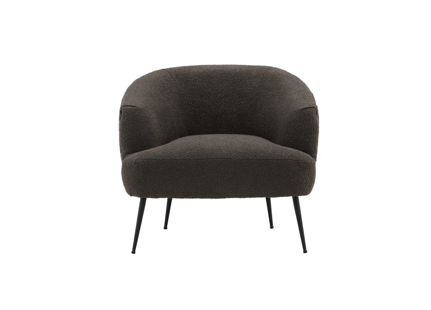 Détail du fauteuil Derry gris foncé