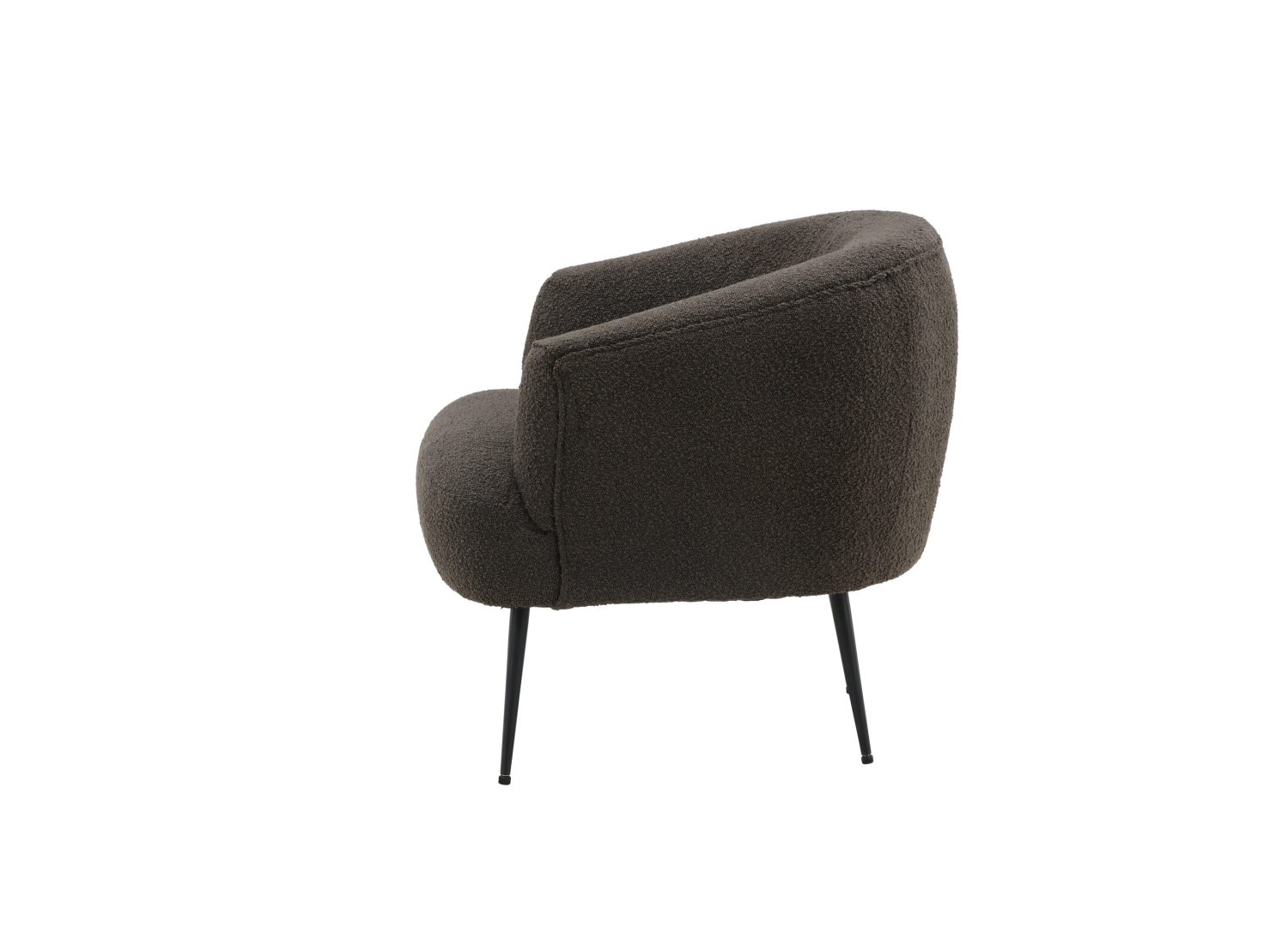 Détail du fauteuil Derry gris foncé