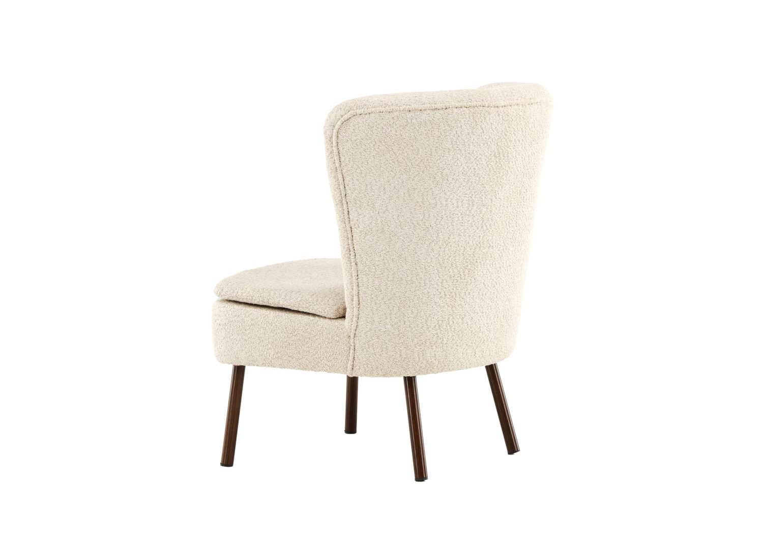 Fauteuil Hällsö en tissu beige vu sous un autre angle