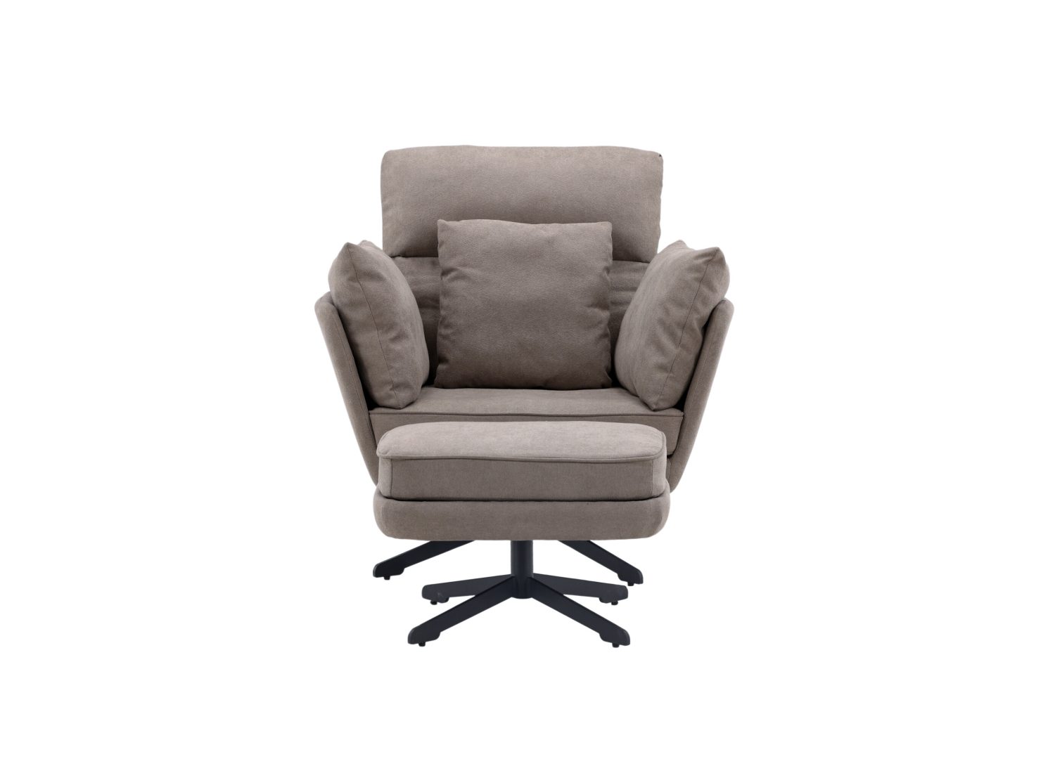 Détail du fauteuil Madrid gris