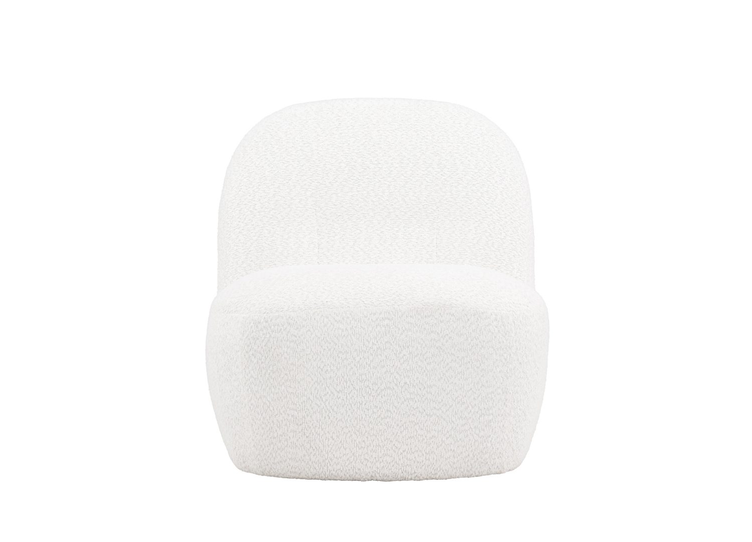 Détail du fauteuil Mahla blanc