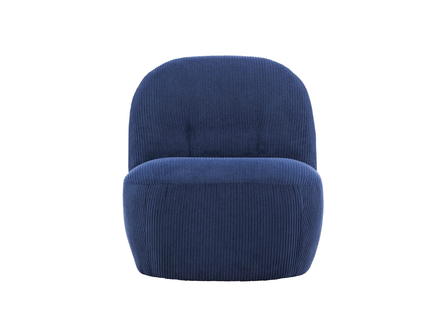 Détail du fauteuil Mahla bleu marine