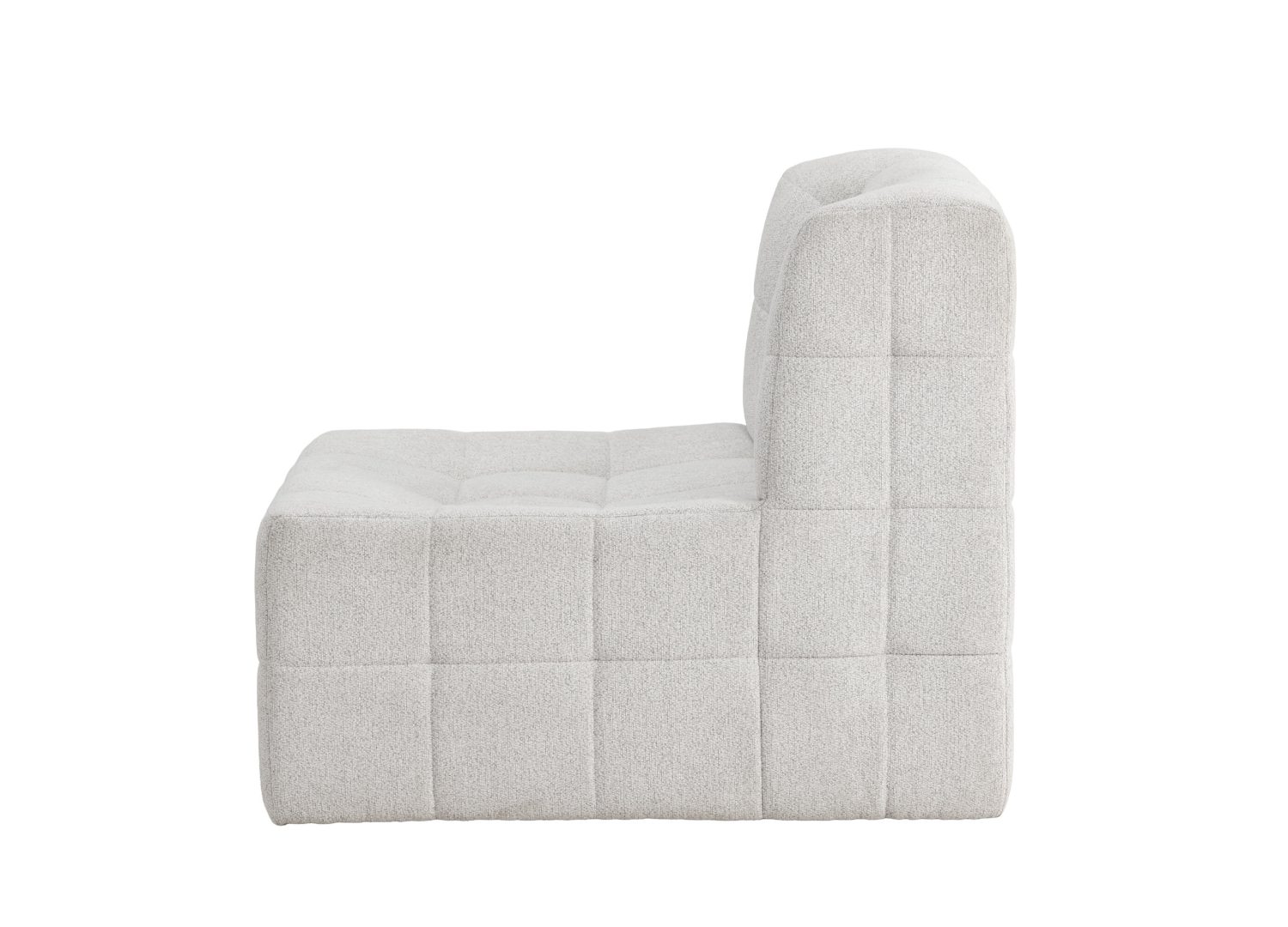 Détail du fauteuil Malou beige