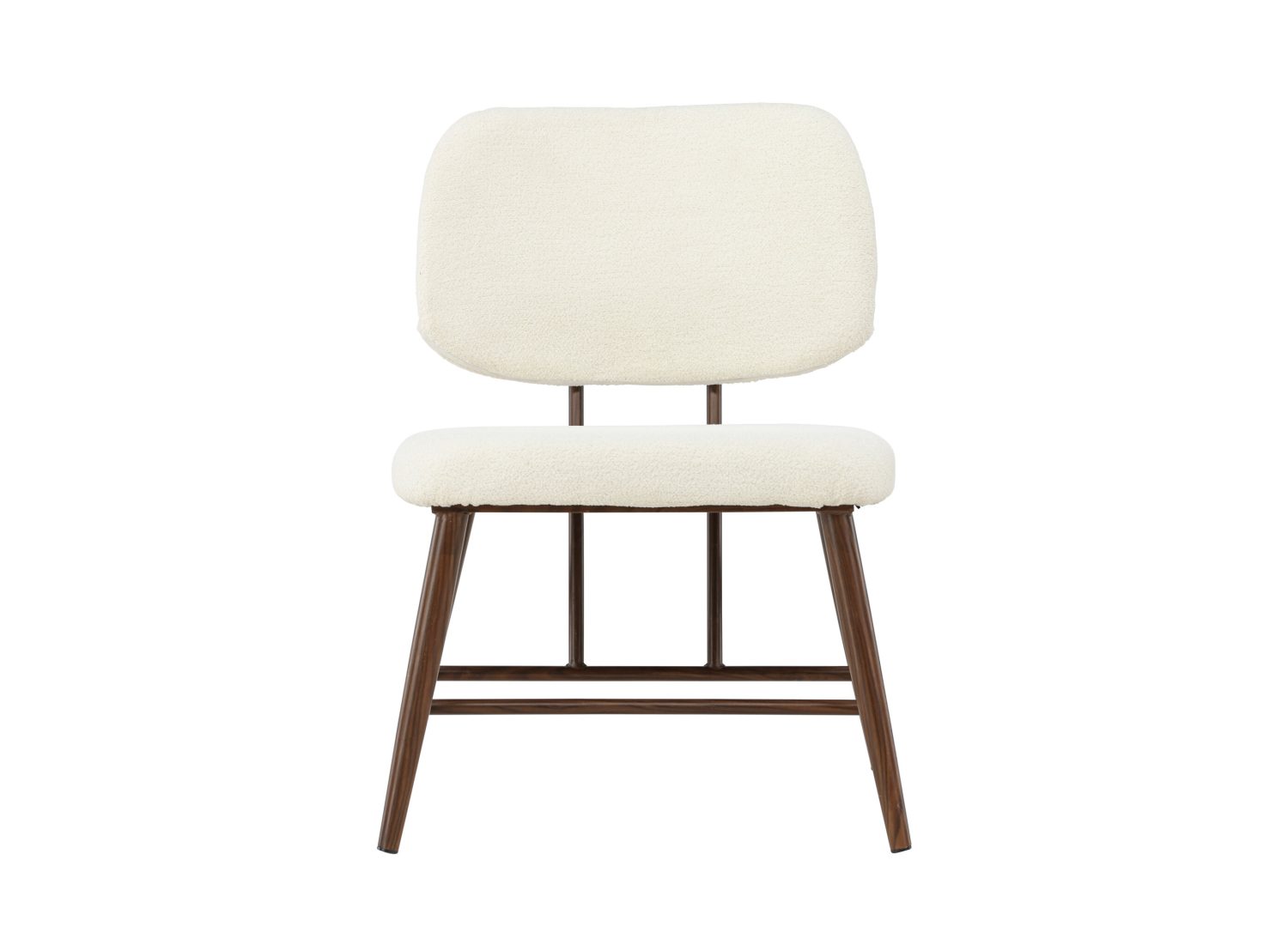 Détail du fauteuil Midland blanc