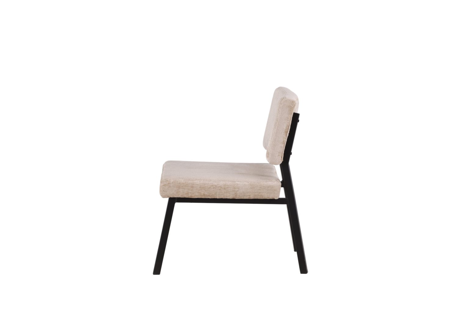 Détail du fauteuil Monett beige