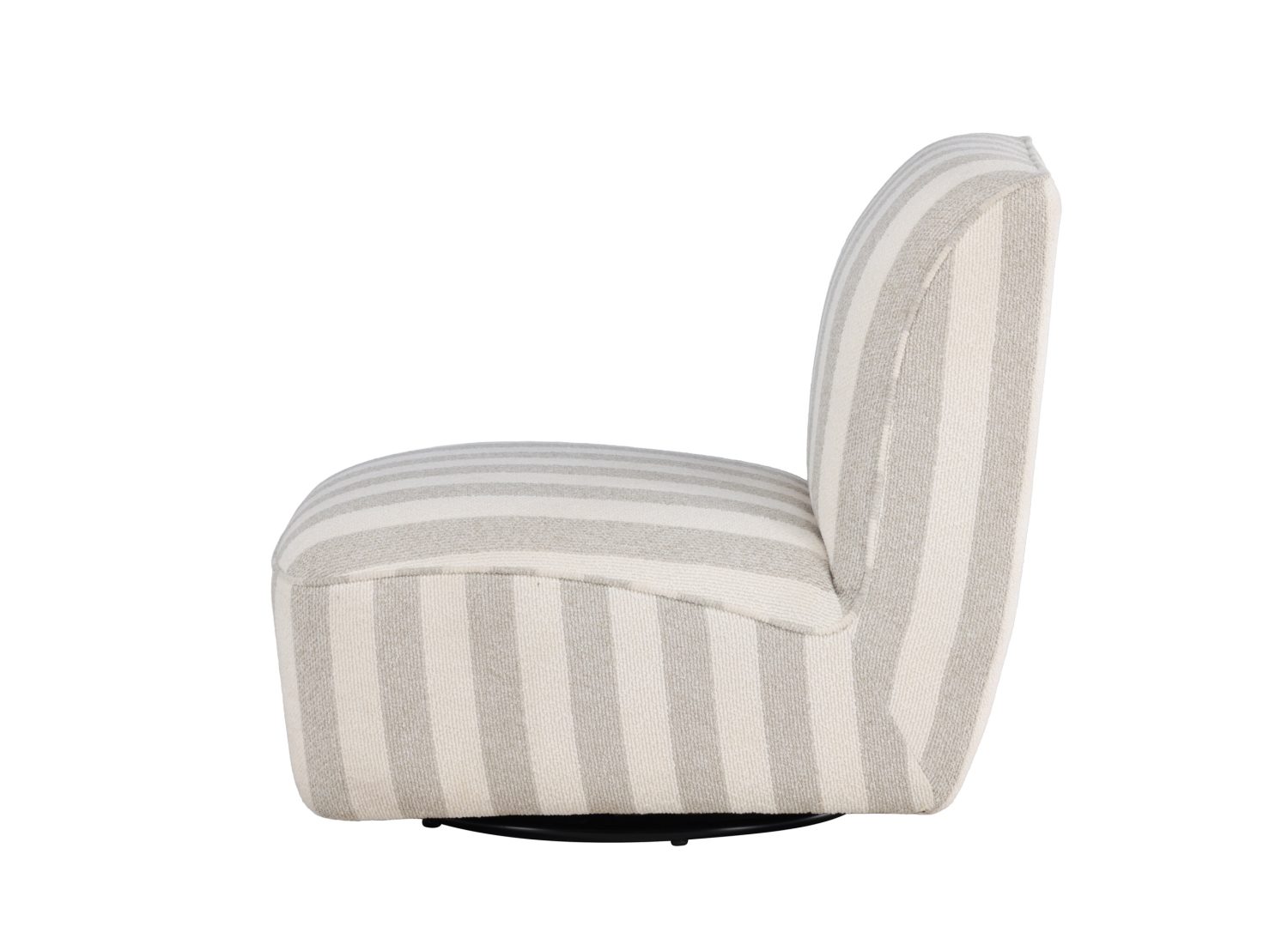 Détail du fauteuil My beige et blanc