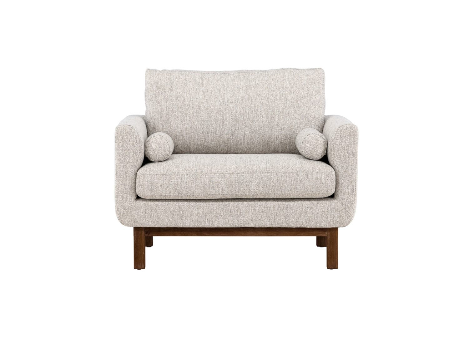 Détail du fauteuil Olympos beige