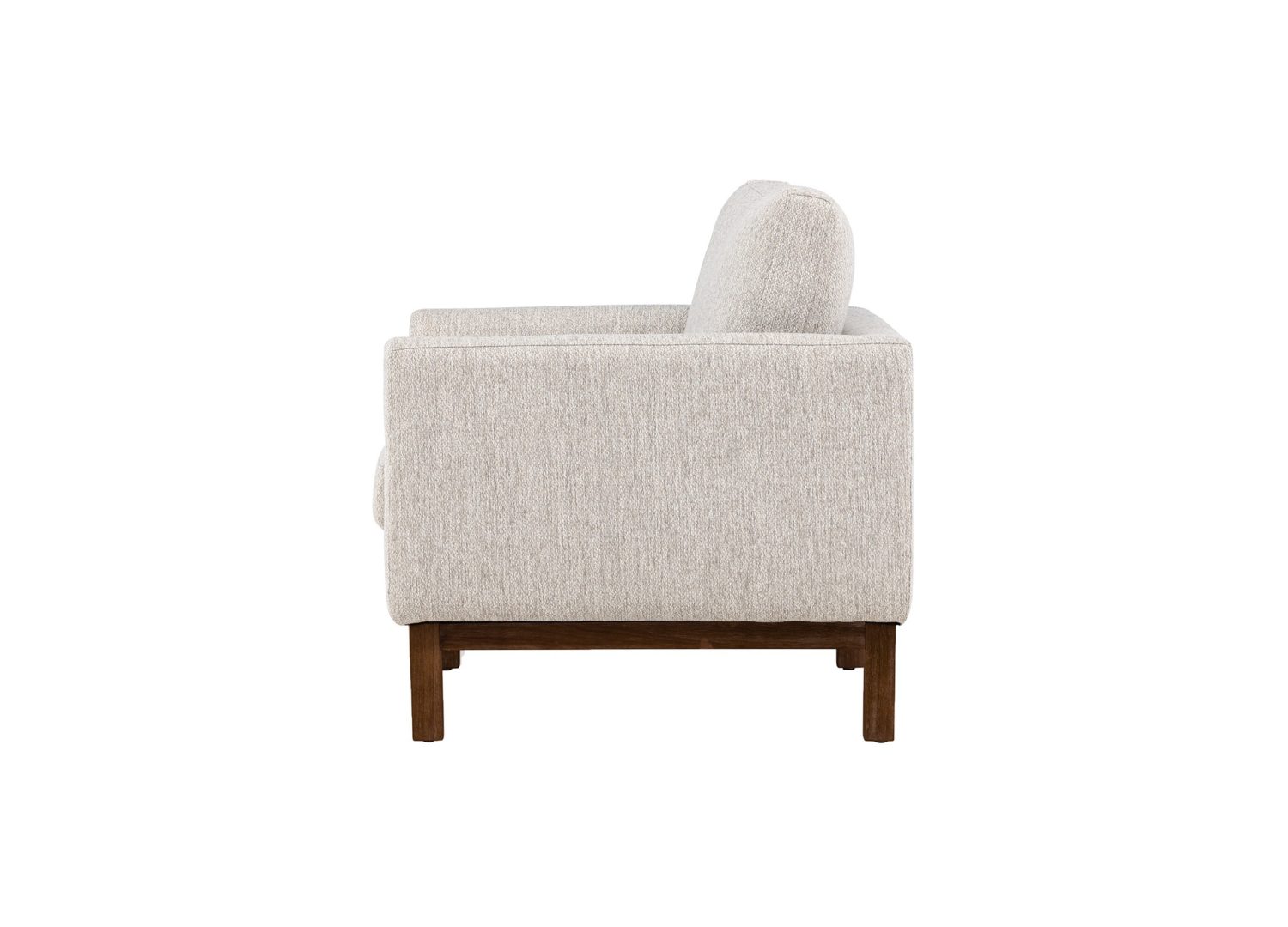 Détail du fauteuil Olympos beige