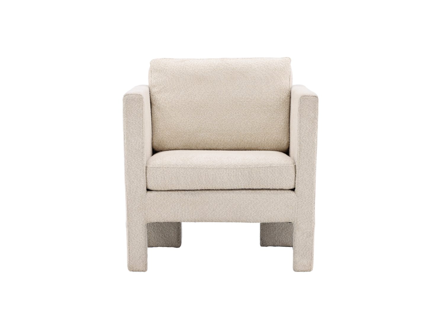 Détail du fauteuil Ragusa blanc