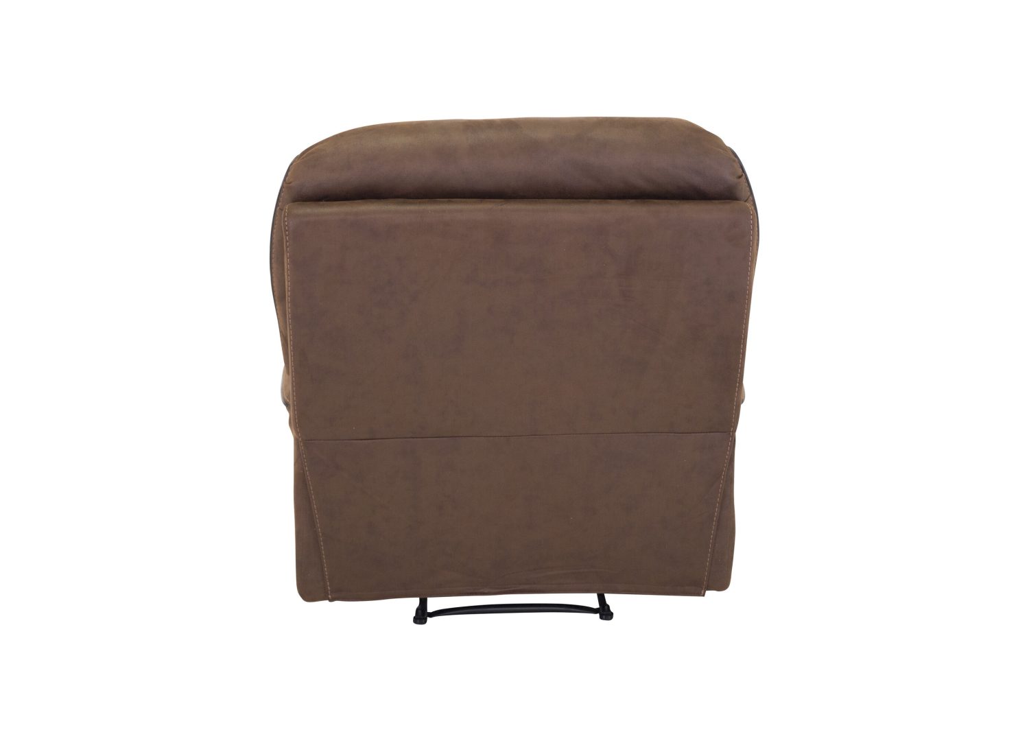 Détail du fauteuil Saranda marron