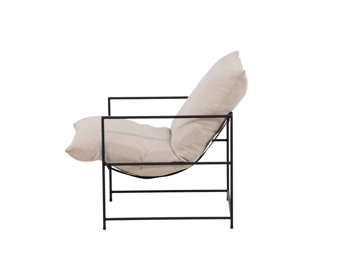 Détail du fauteuil Sedalia blanc