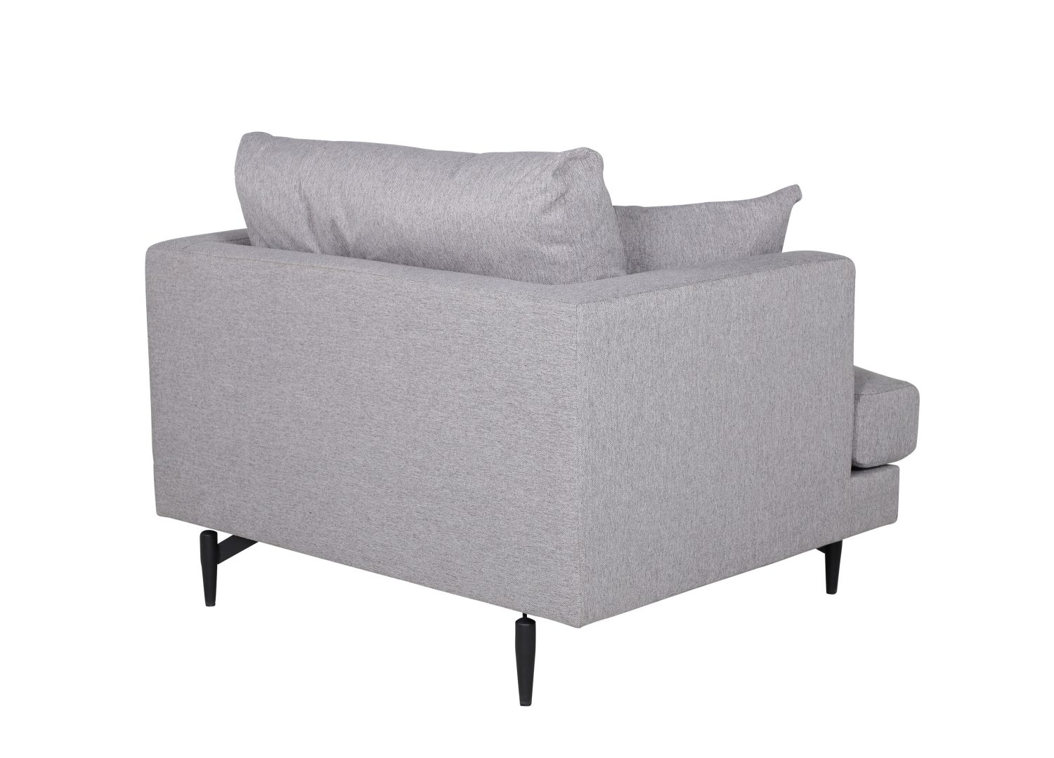 Détail du fauteuil Sofia gris