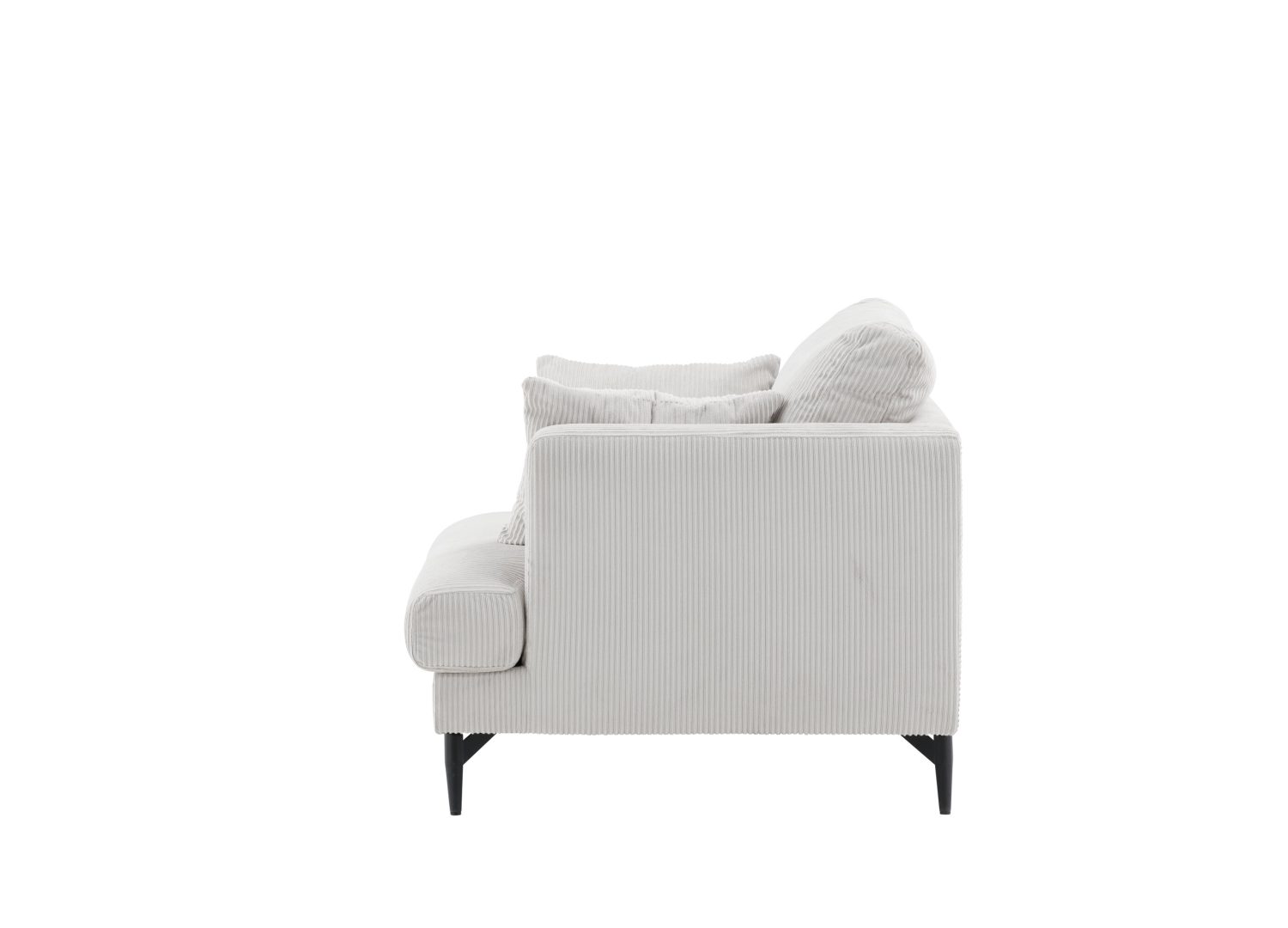 Détail du fauteuil Sofia beige