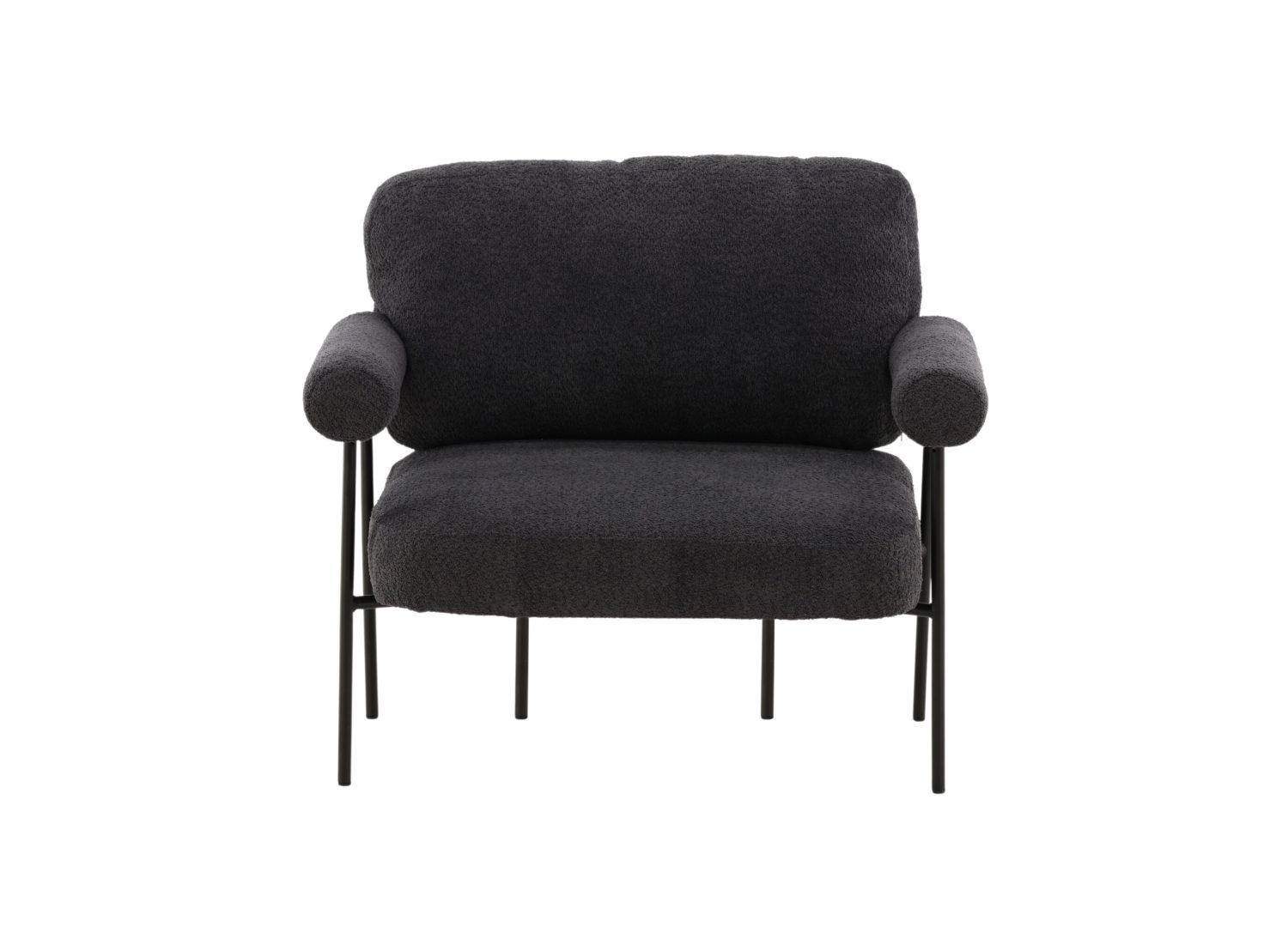 Détail du fauteuil Tillberga x Josefin Lustig gris foncé