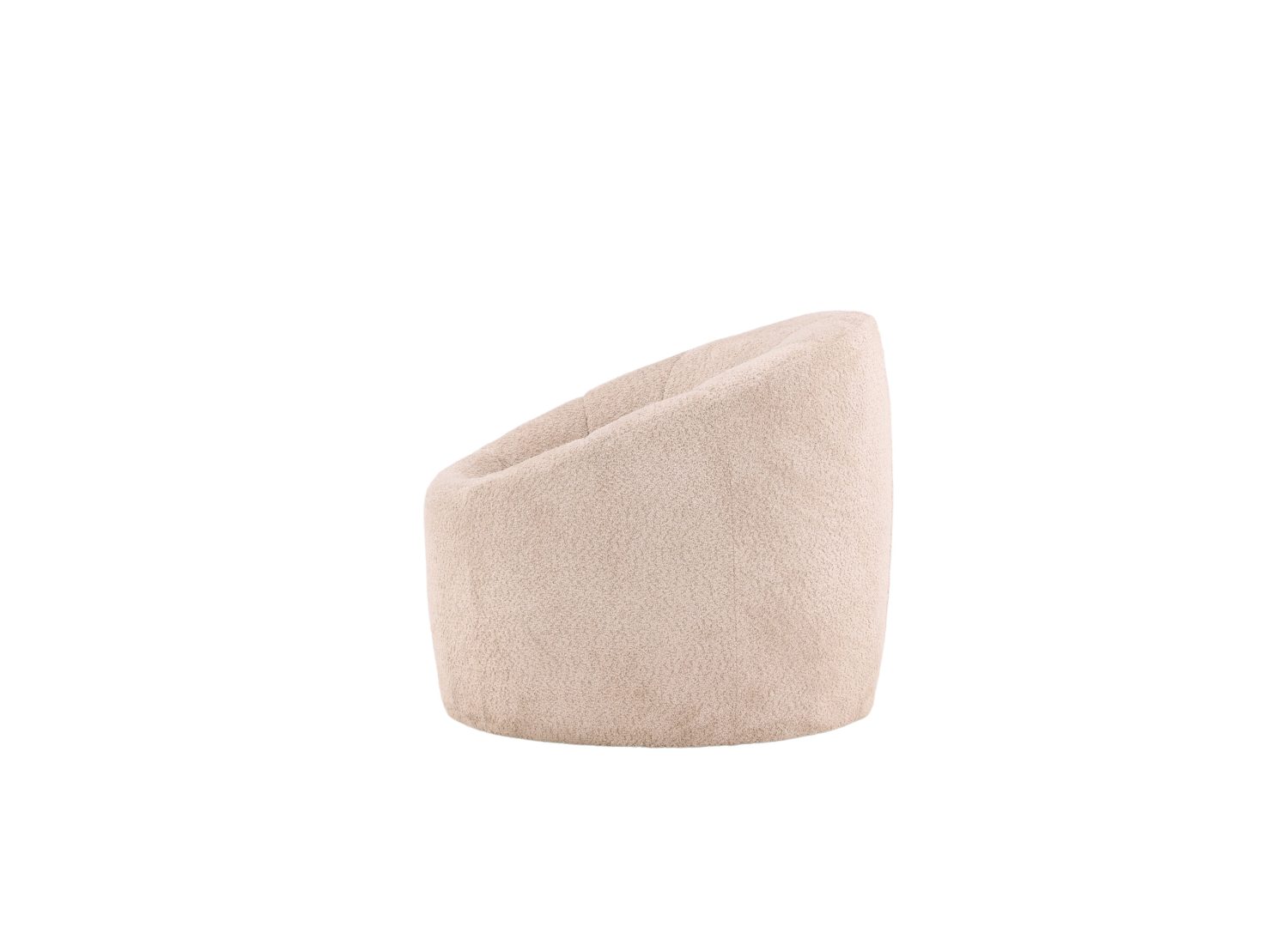 Détail du fauteuil Warren beige