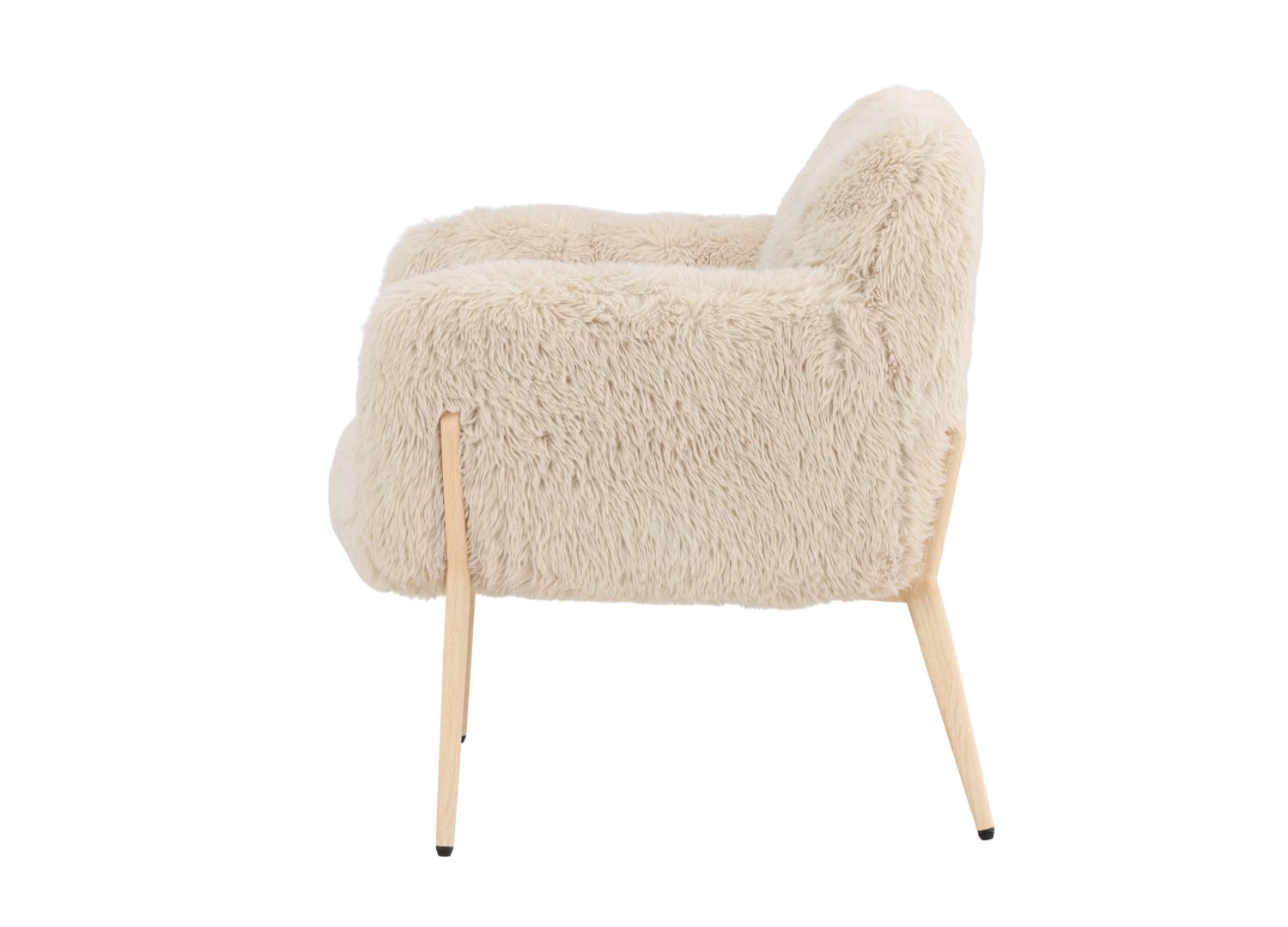 Détail du fauteuil Zenzi beige