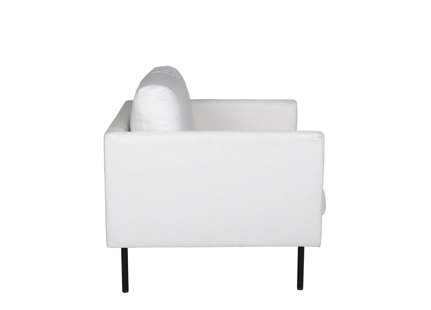 Vue produit du fauteuil Zoom en tissu beige clair