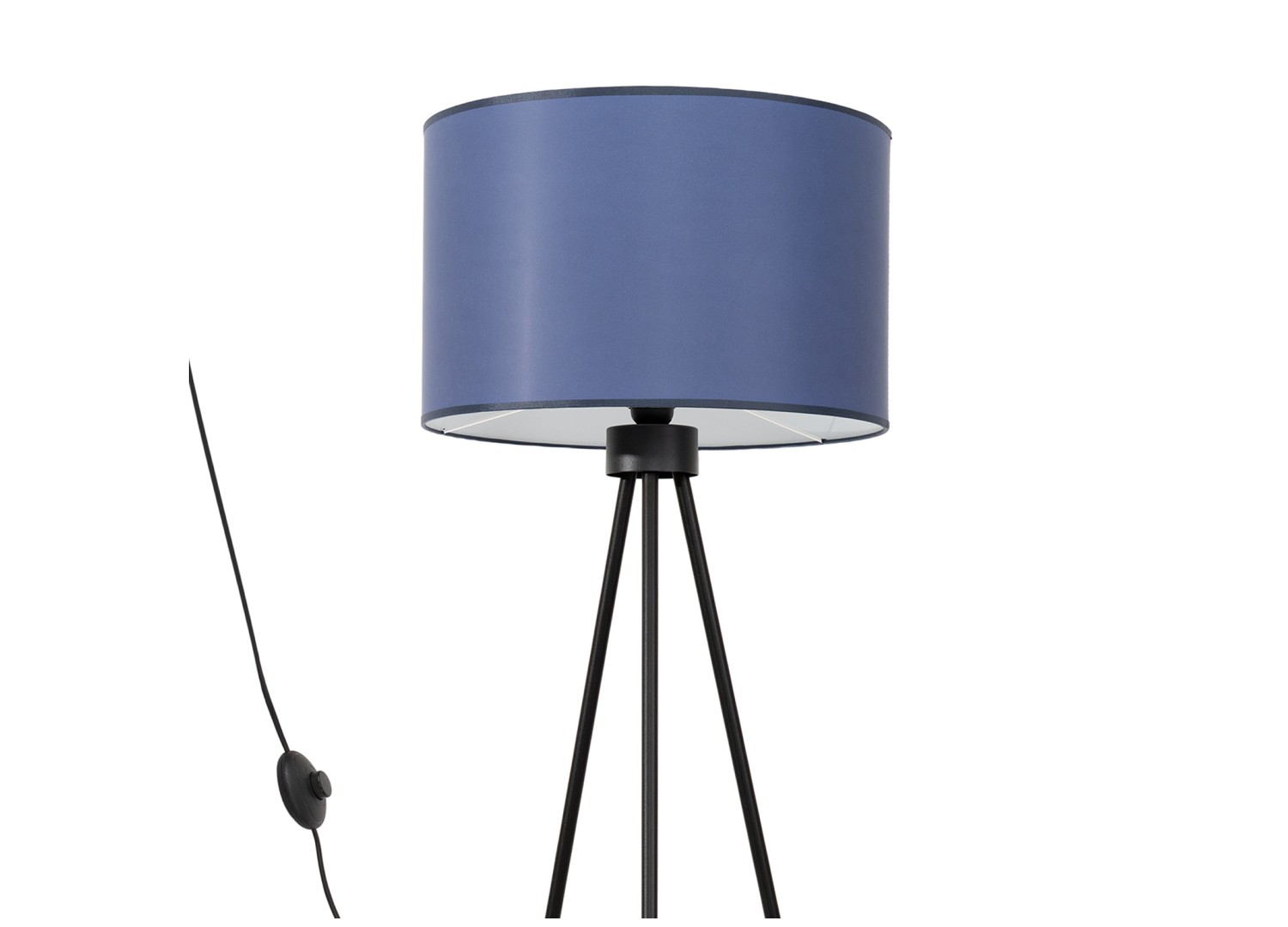 Lampadaire NEVIA bleu marine 135 cm E27