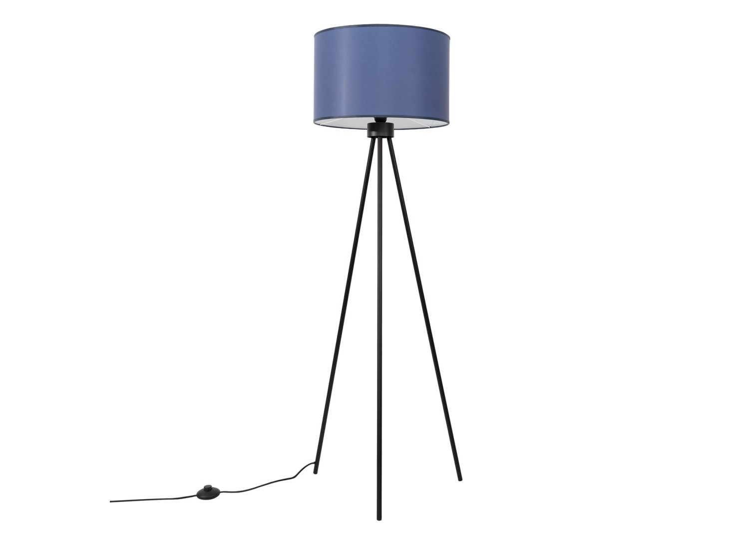 Lampadaire NEVIA bleu marine 135 cm E27 – vue 2