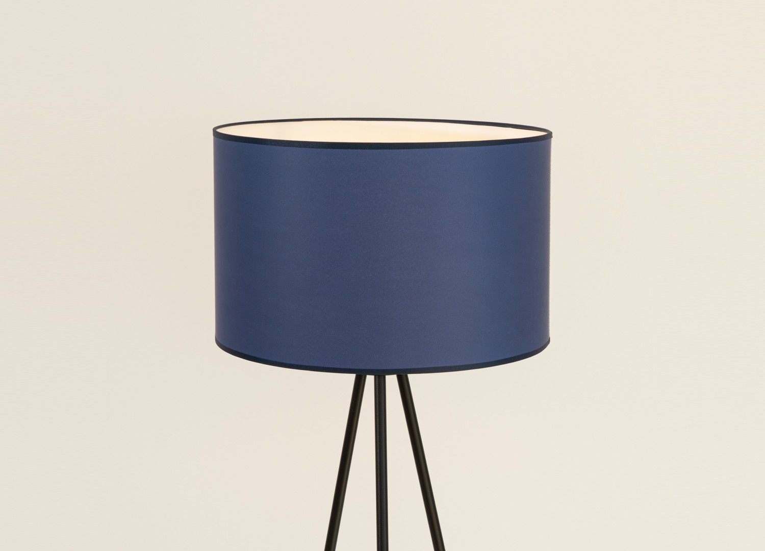 Lampadaire NEVIA bleu marine 135 cm E27 – vue 6