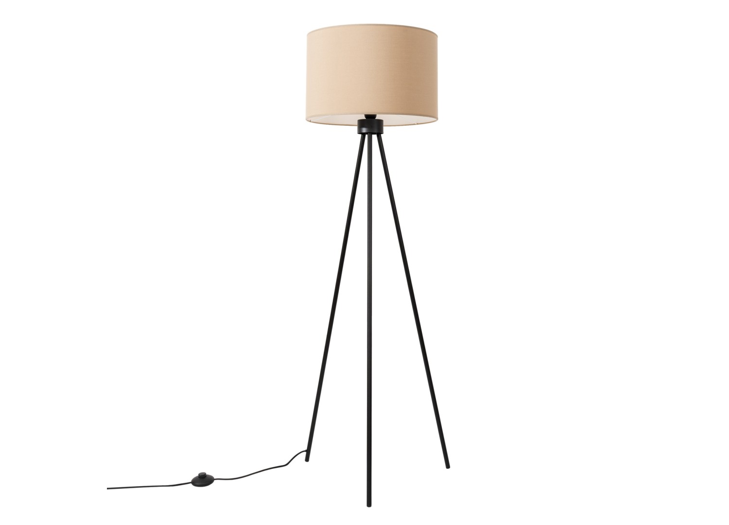 Lampadaire NEVIA taupe 135 cm E27 – vue 2