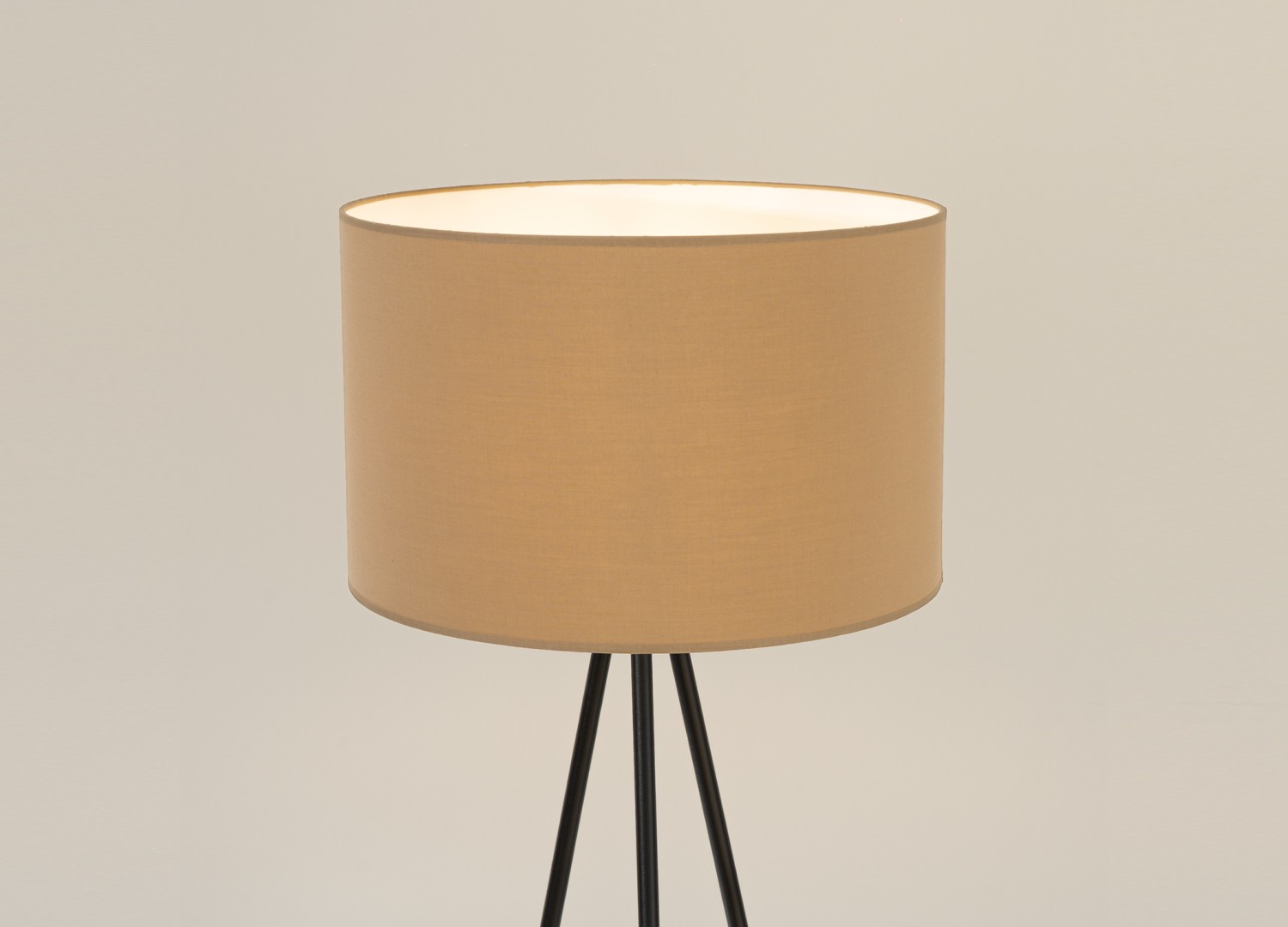Lampadaire NEVIA taupe 135 cm E27 – vue 6