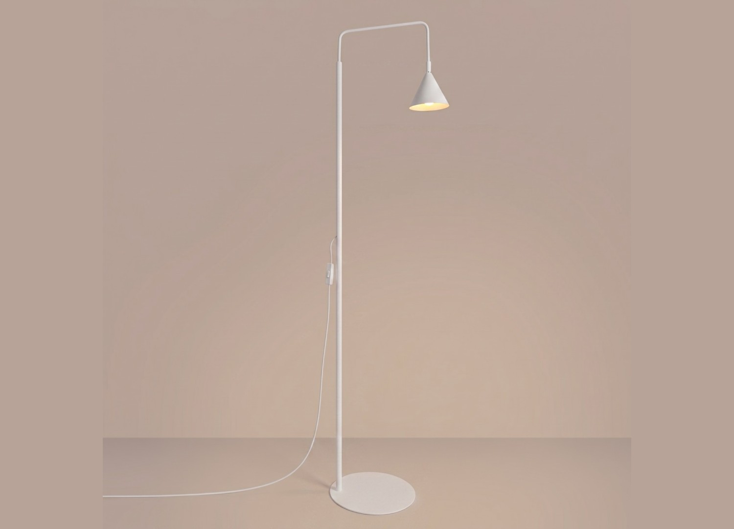 Lampadaire NOX blanc – vue complémentaire 3