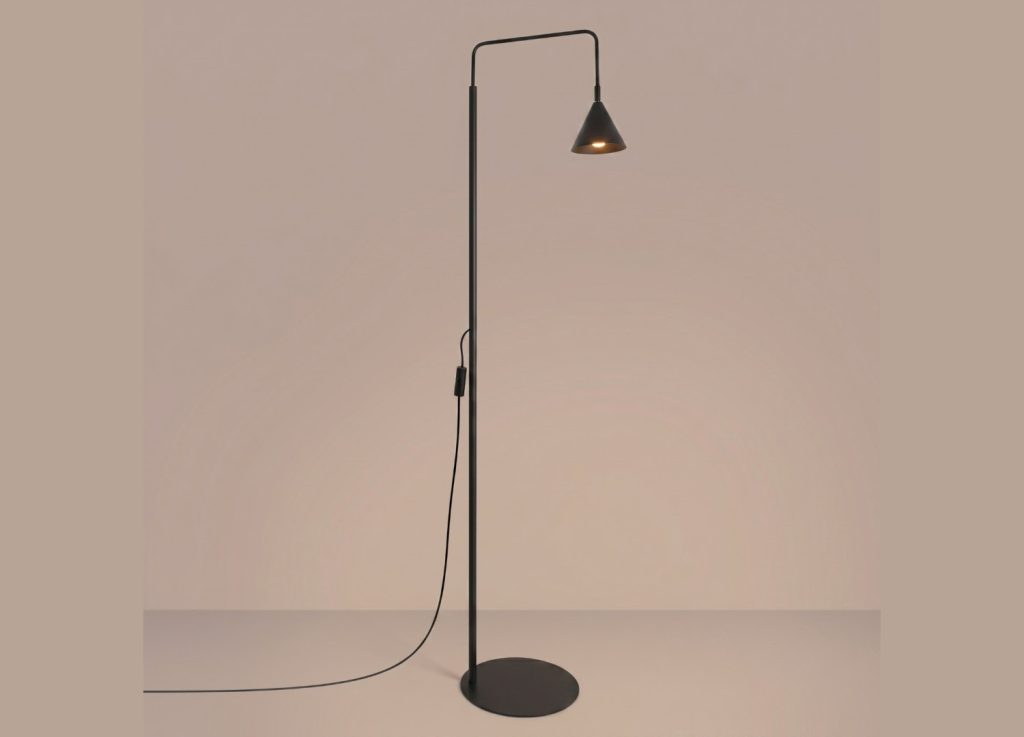 Lampadaire NOX noir