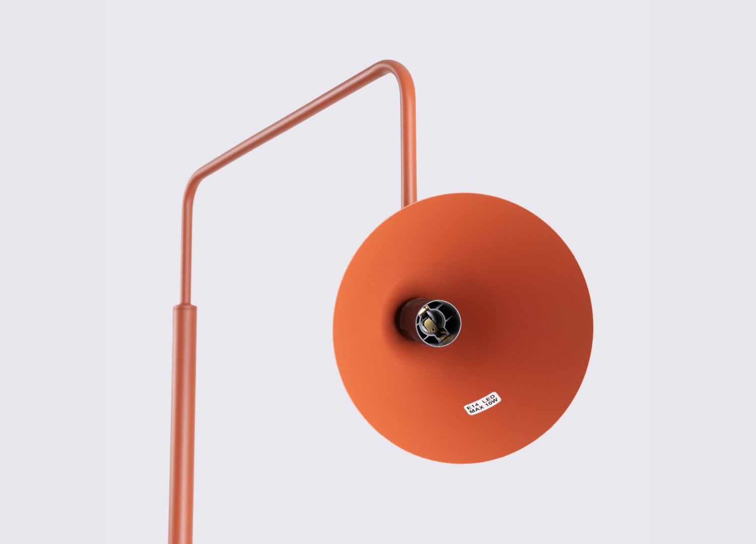 Lampadaire NOX ocre rouge – vue complémentaire 7