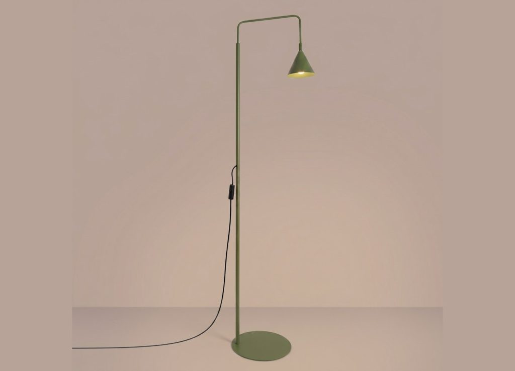 Lampadaire NOX vert olive