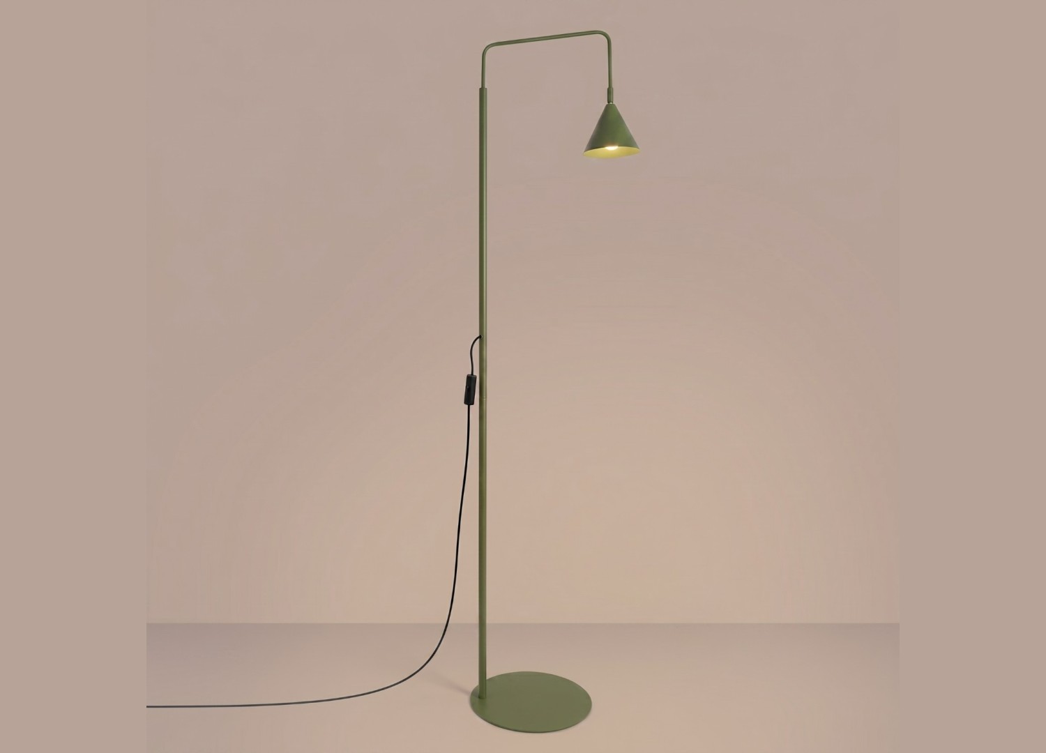 Lampadaire NOX vert olive – vue complémentaire 3