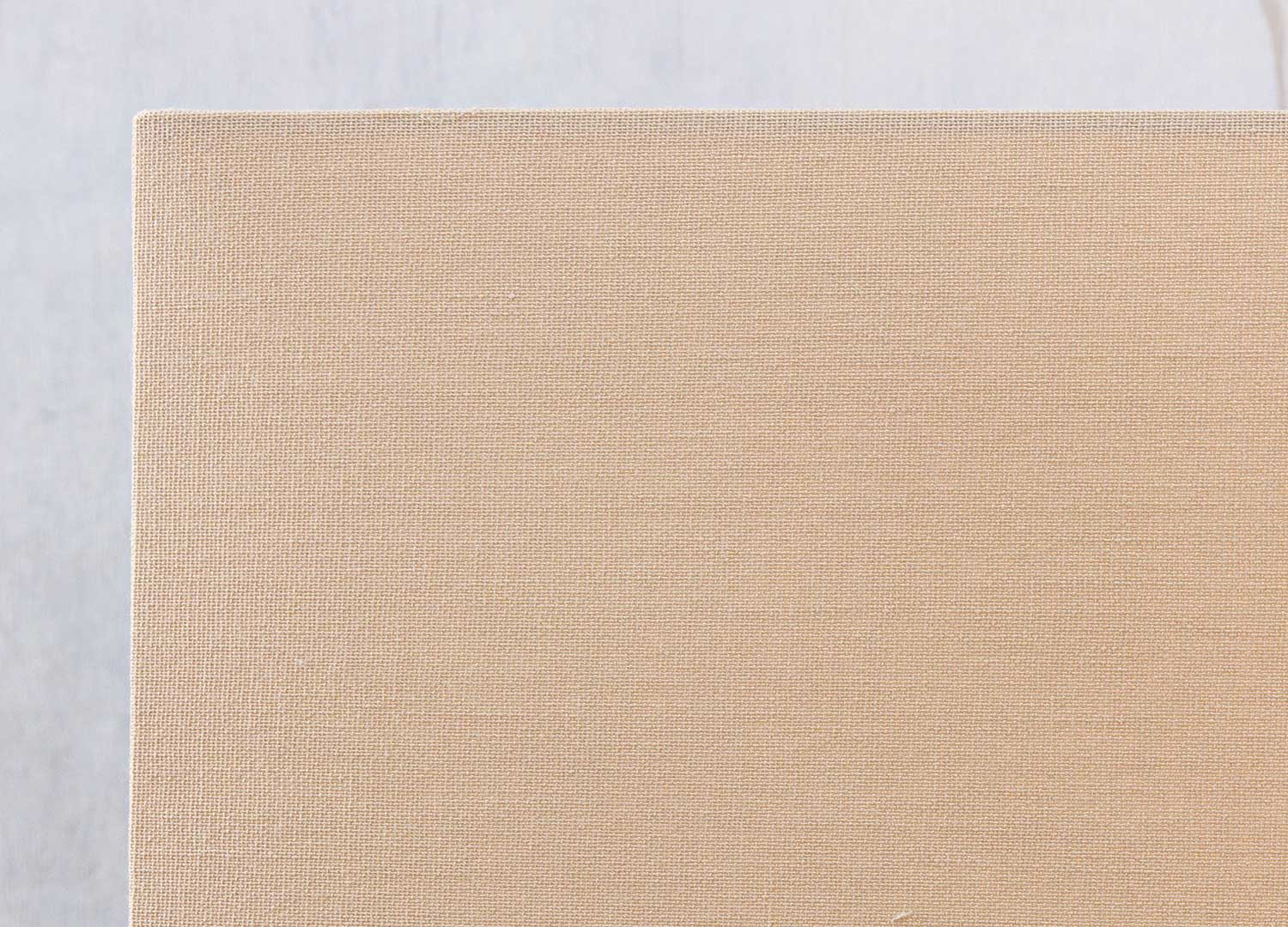 Lampe à poser abat-jour beige et bois de longane Orion