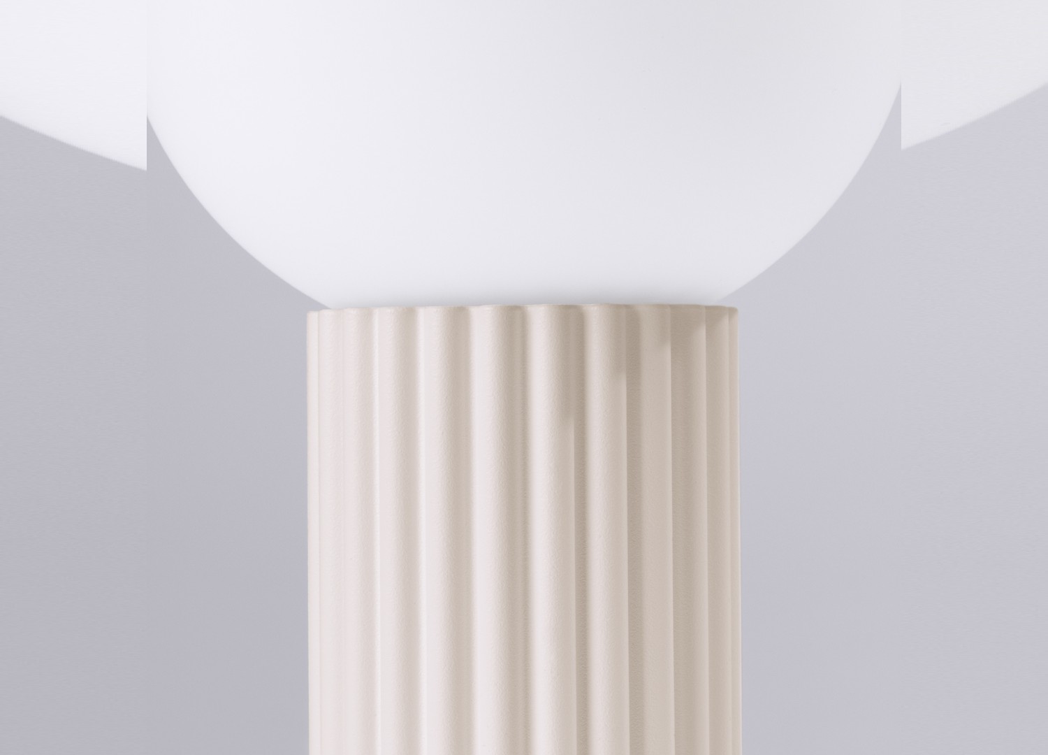 Lampe à poser HALO beige – vue complémentaire 4