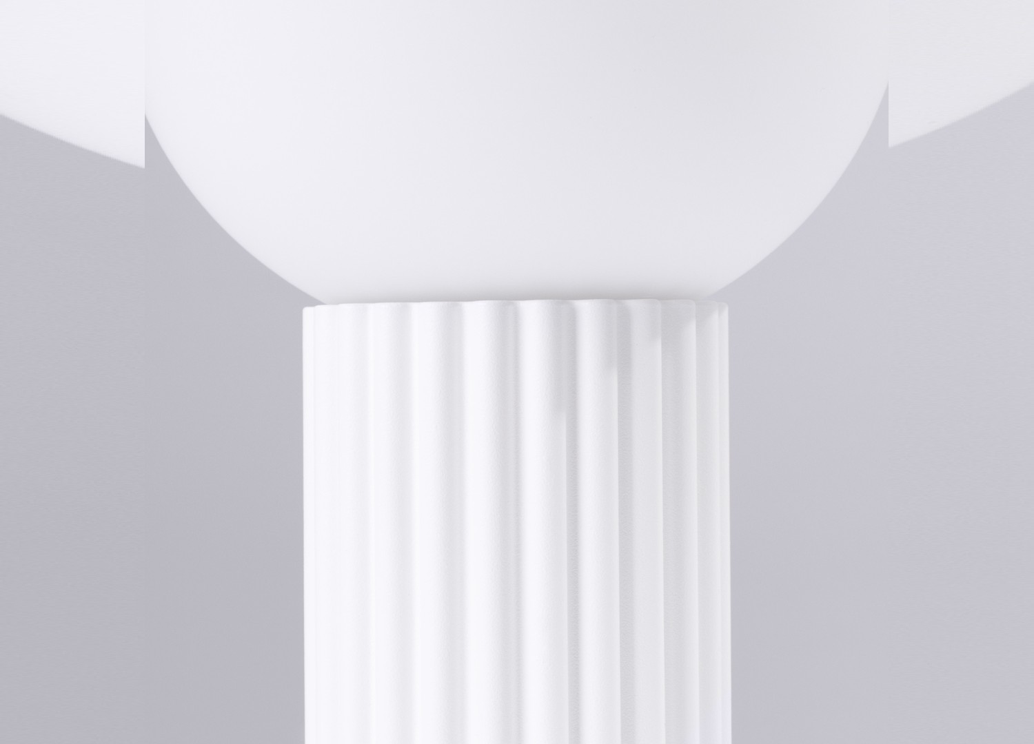 Lampe à poser HALO blanc – vue complémentaire 4
