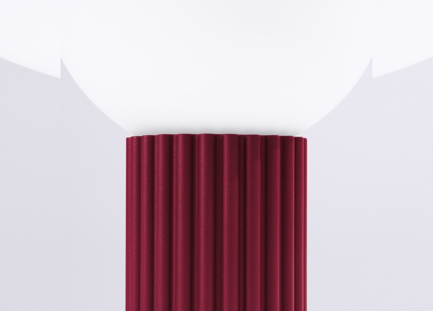 Lampe à poser HALO bordeaux – vue complémentaire 4