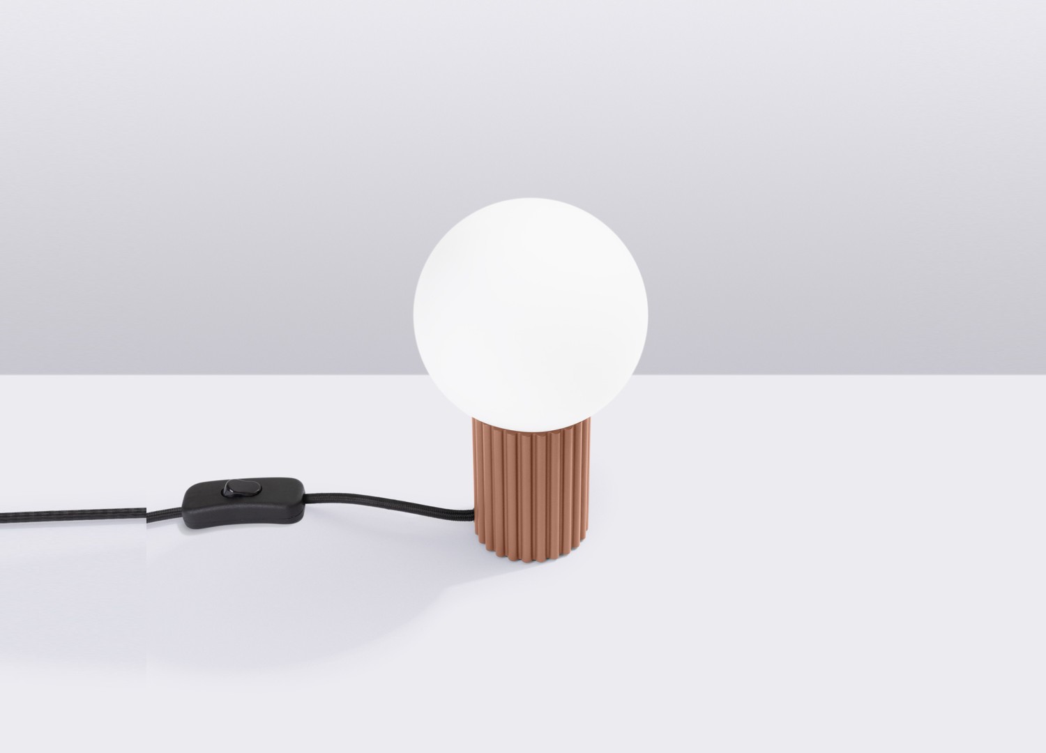 Lampe à poser HALO moka – vue complémentaire 2