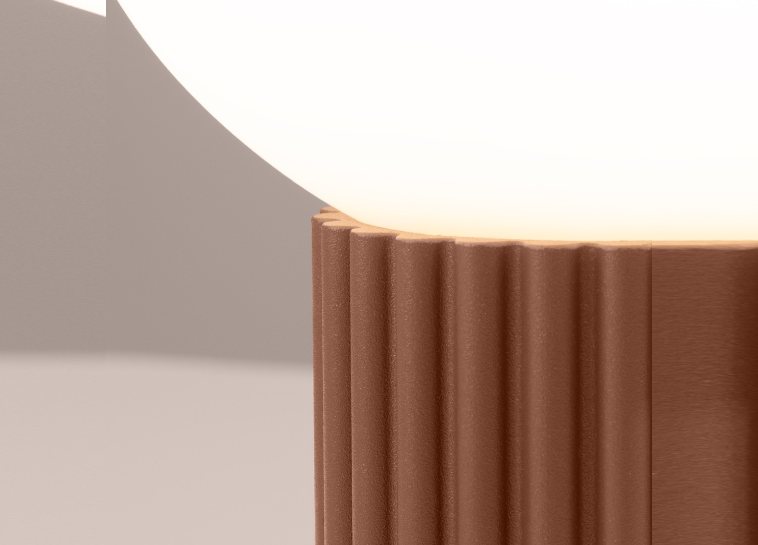Lampe à poser HALO moka – vue complémentaire 6