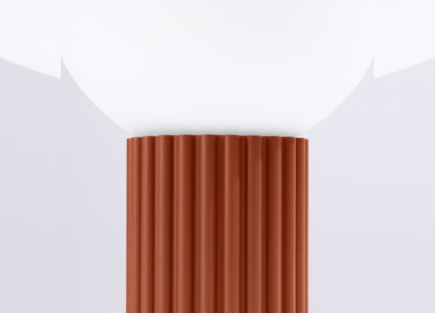 Lampe à poser HALO ocre rouge – vue complémentaire 4