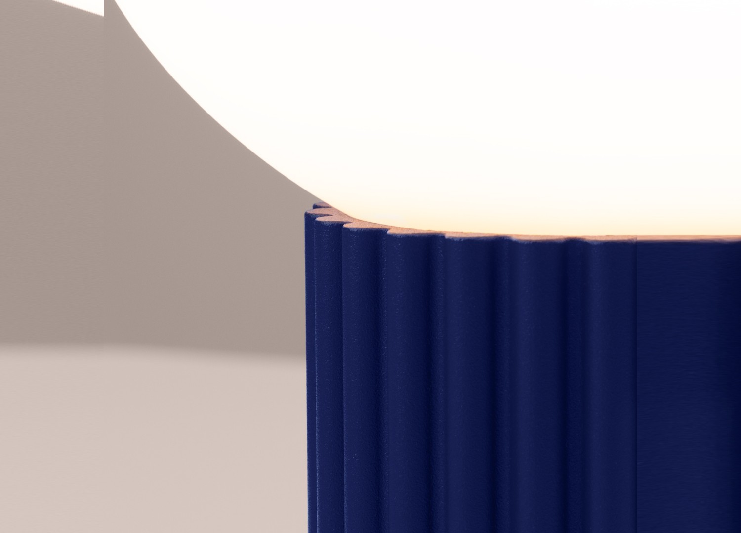 Lampe à poser HALO outremer – vue complémentaire 6